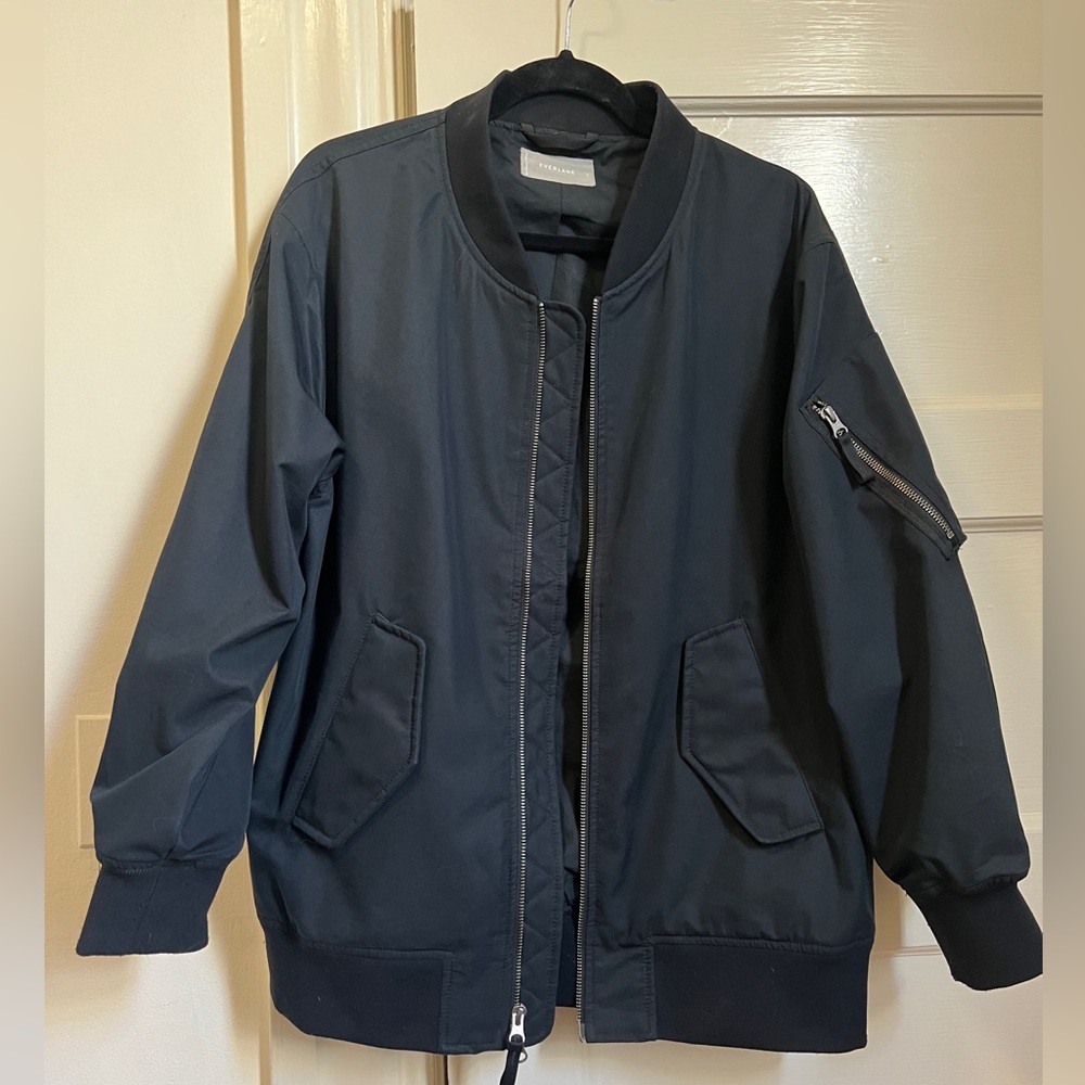 Everlane oversized Bomber jacket